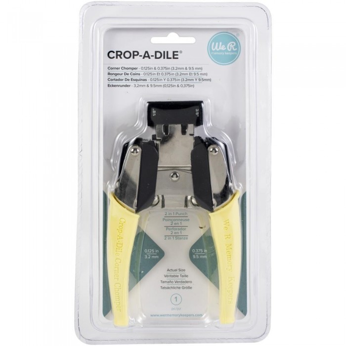 Perforadora manual Crop-A-Dile Retro Corner Chomper Tool
