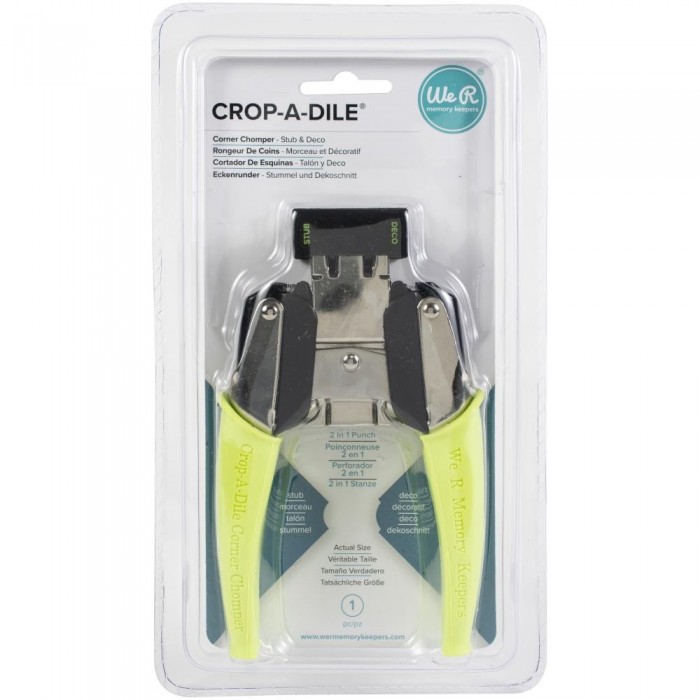 Perforadora manual Crop-A-Dile Retro Corner Chomper Tool
