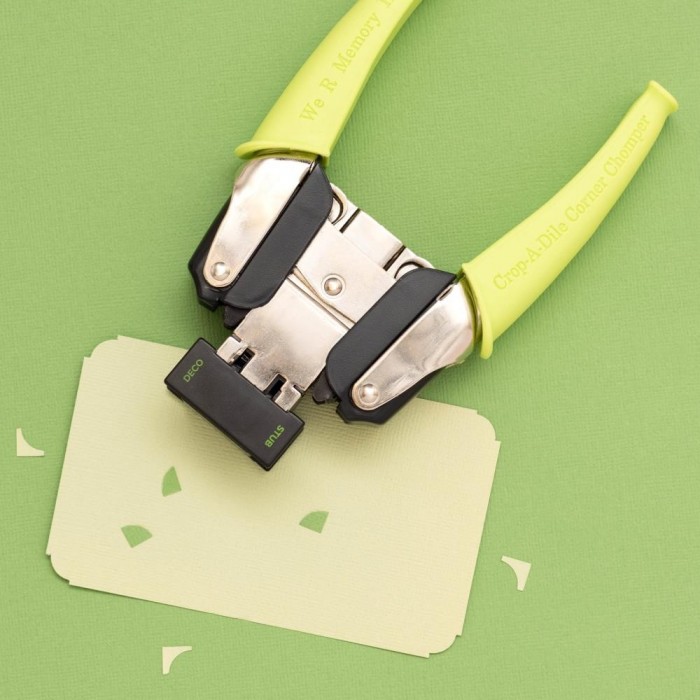 Perforadora manual Crop-A-Dile Retro Corner Chomper Tool