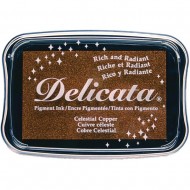 Delicata Pigment Ink Pad Celestial Copper DE193
