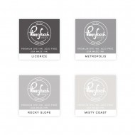 Pinkfresh Studio Premium Dye Cube Ink Pads 4 Colors PFDIC12