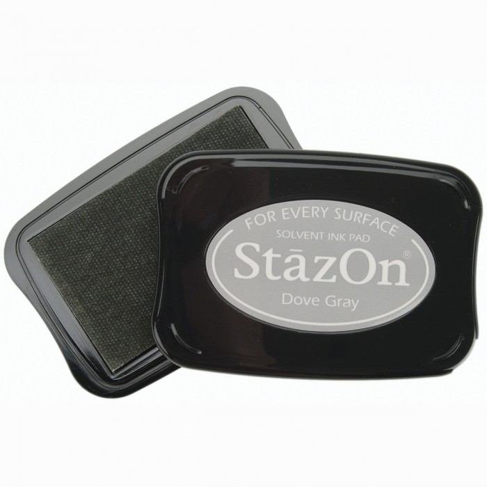 StazOn Solvent Ink Pad Dove Gray
