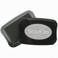 StazOn Solvent Ink Pad Dove Gray