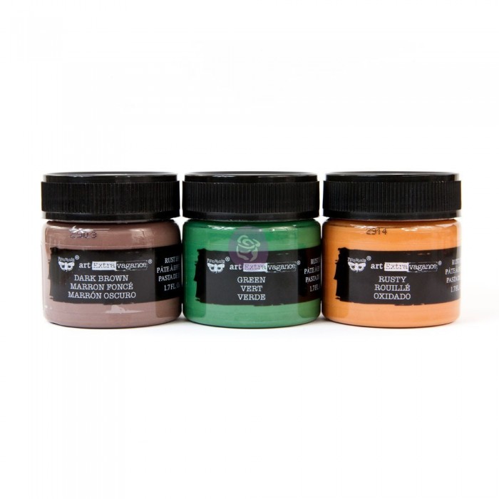 Pasta ART EXTRAVAGANCE – RUST PASTE – METAL RUST SET OF 3 - 965679