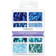 Lentejuelas - Cup Sequins 7mm  Rhythm 'n Blues