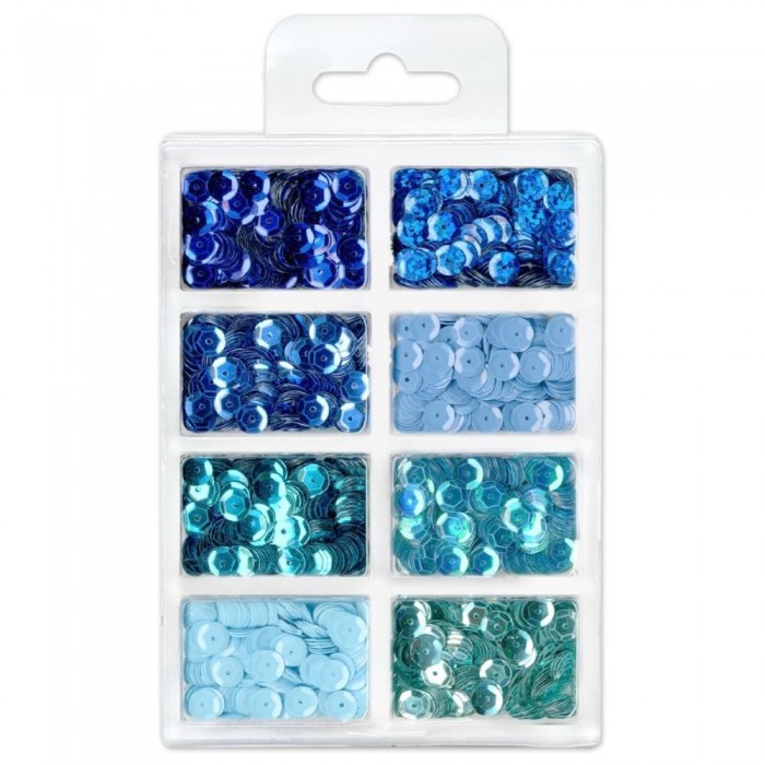 Lentejuelas - Cup Sequins 7mm  Rhythm 'n Blues
