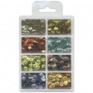 Lentejuelas - Cup Sequins 7mm  Dazzling Metallics