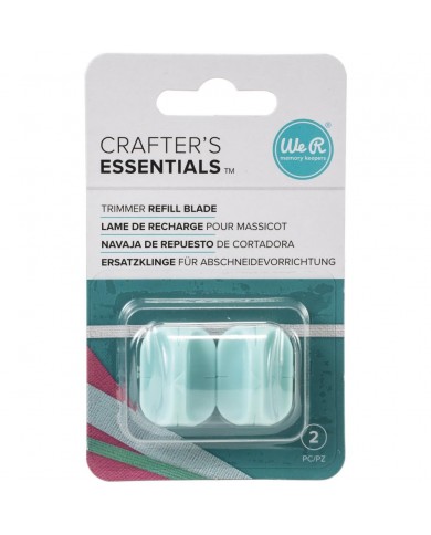 Repuesto de Cizalla We R Memory Keepers Trimmer Refill Blades 2/Pkg