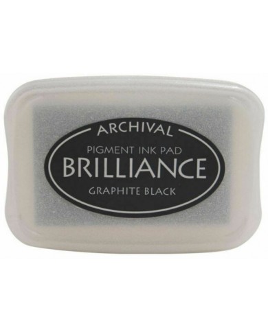 TINTA Brillante Grafito - Tsukineko - BRILLIANCE Graphite Black