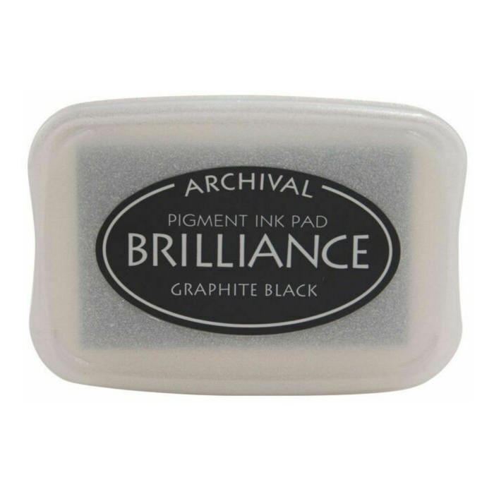 TINTA Brillante Grafito - Tsukineko - BRILLIANCE Graphite Black