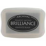 TINTA Brillante Grafito - Tsukineko - BRILLIANCE Graphite Black
