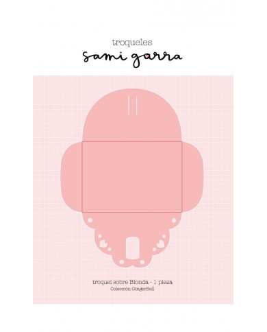 Troquel Sobre Blonda Ginger Bell Sami Garra BSGD11