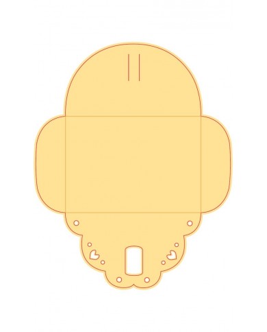 Troquel Sobre Blonda Ginger Bell Sami Garra BSGD11