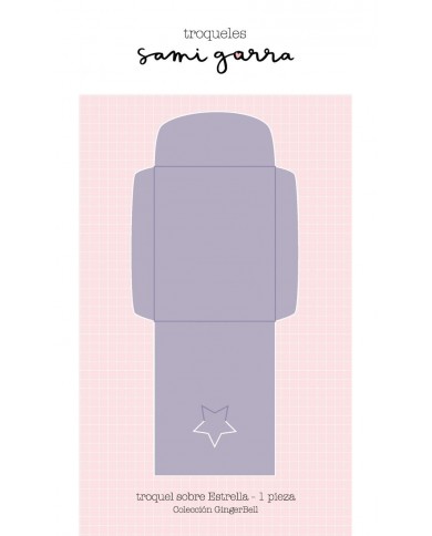 Troquel Sobre Estrella Ginger Bell Sami Garra