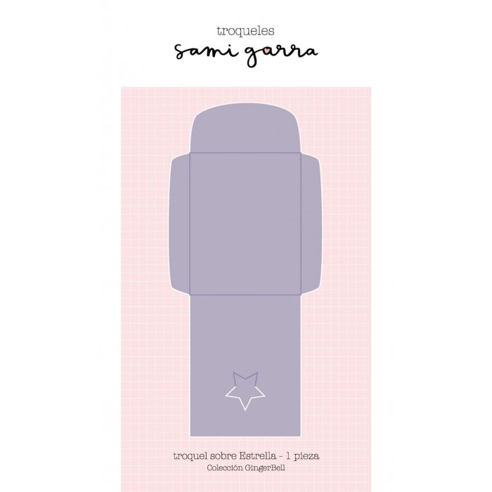 Troquel Sobre Estrella Ginger Bell Sami Garra