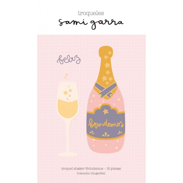 Troquel Brindis Ginger Bell Sami Garra BSGD09