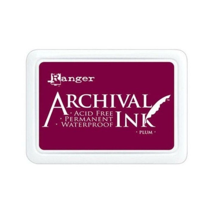 Tinta Archival Ink - Almohadilla de tinta para sellos - PLUM