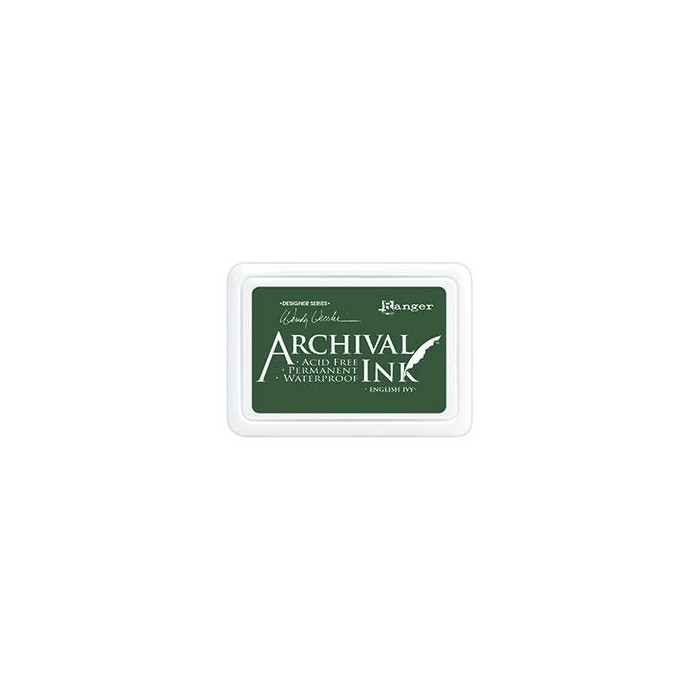 Tinta Archival Ink - Almohadilla de tinta para sellos - ENGLISH IVY