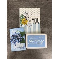 Tinta Archival Ink - Almohadilla de tinta para sellos - PERIWINKLE