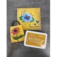 Tinta Archival Ink - Almohadilla de tinta para sellos - GOLDENROD