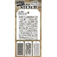 Kit Mini Stencil By Tim Holtz - Set 49