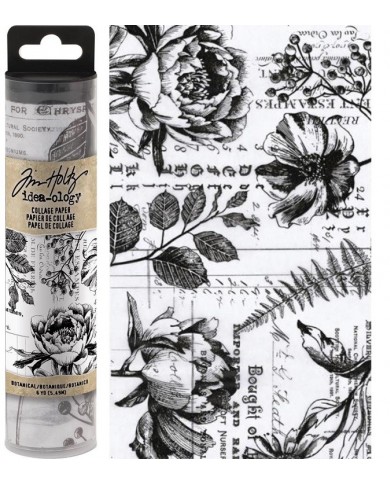 COLLAGE PAPER BOTANICAL Tim Holtz TH93705