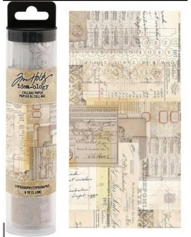 COLLAGE PAPER - DOCUMENTS Tim Holtz TH93952