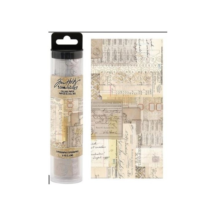 COLLAGE PAPER - DOCUMENTS Tim Holtz TH93952