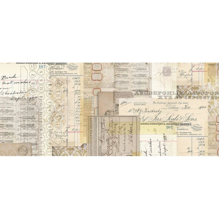 COLLAGE PAPER - DOCUMENTS Tim Holtz TH93952