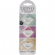 Nuvo Diamond Hybrid Ink Pads 3/Pkg Dream in color