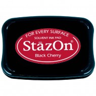 StazOn Solvent Ink Pad Black Cherry