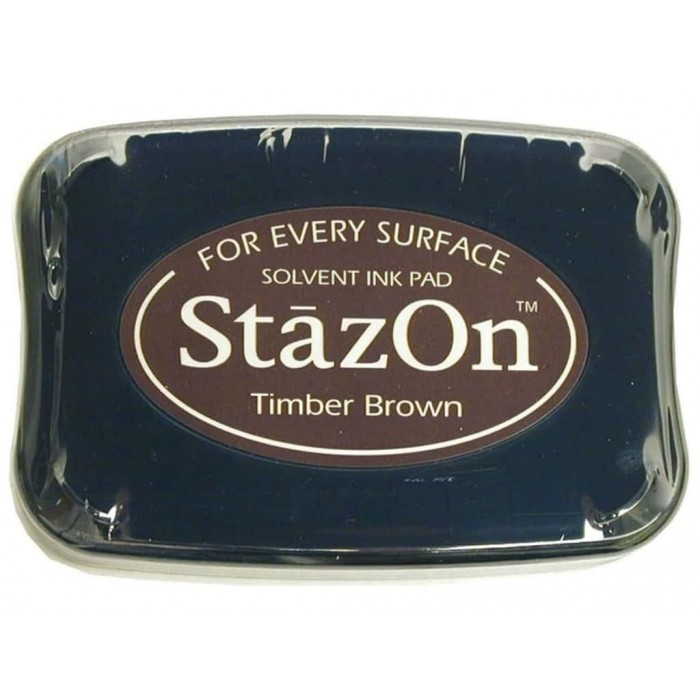 StazOn Solvent Ink Pad Brown