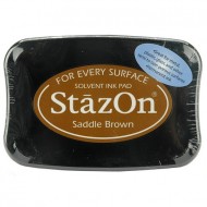 StazOn Solvent Ink Saddle Brown