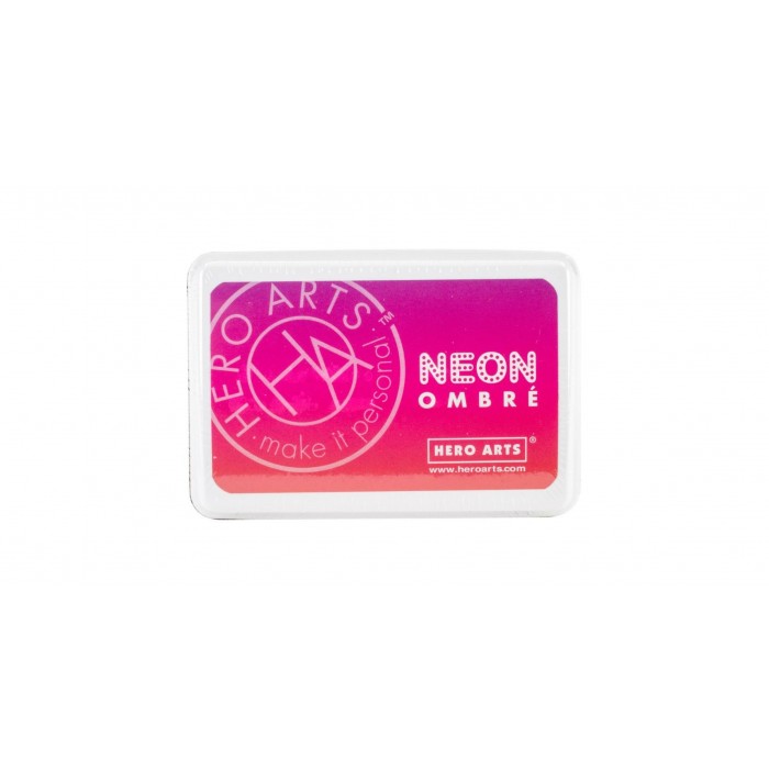 Hero Arts Ombre Ink Pad NEON RED-PURPLE