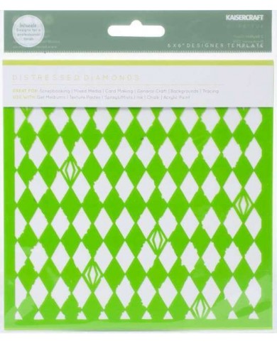 Stencil Kaisercraft Designer Template 15x15