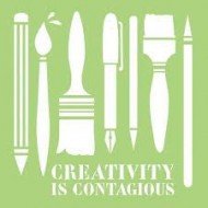 Stencil Kaisercraft Designer Template 15x15 Artist