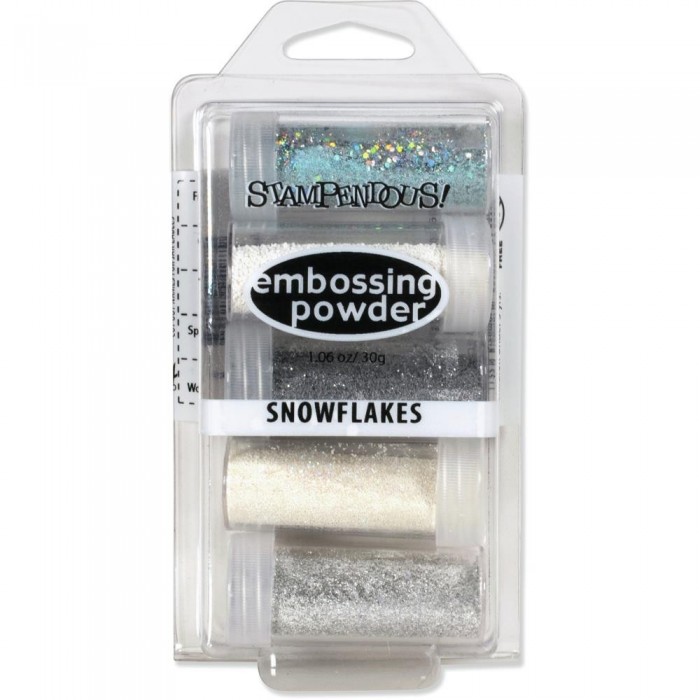 Polvo de Embossing KIT -SNOWFLAKES-EMBOSSING KIT