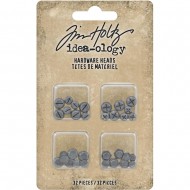 Adornos metalicos - FLATBACK -HARDWARE HEADS Tim Holtz TH93788