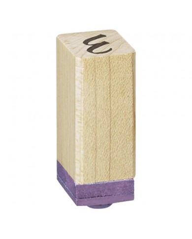 Set de sellos de madera - Image Tree Handle Rubber Stamp Set