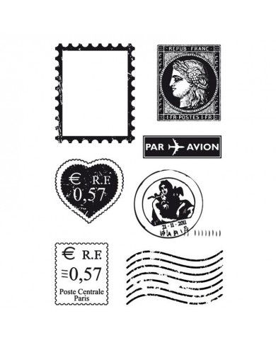 Sellos Crystal TOGA 6x9 Estampillas Postales TPE33