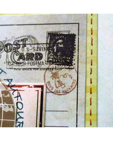 Sellos Crystal TOGA 6x9 Estampillas Postales TPE33