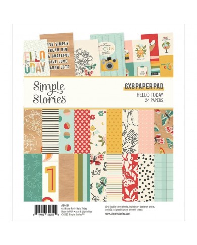 Simple Stories Collection 15x20 Hello Today
