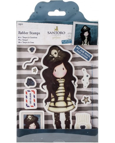 Sellos Santoro's Gorjuss Rubber Stamp Piracy