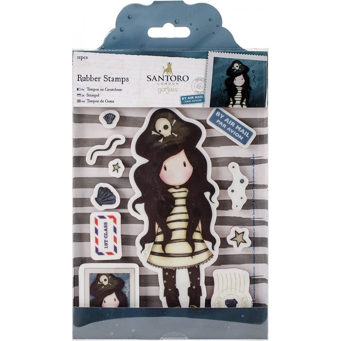 Sellos Santoro's Gorjuss Rubber Stamp Piracy