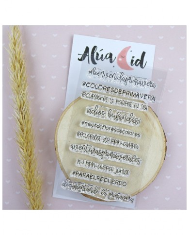 Sello Momentos de primavera de Alúa Cid ACSSE146