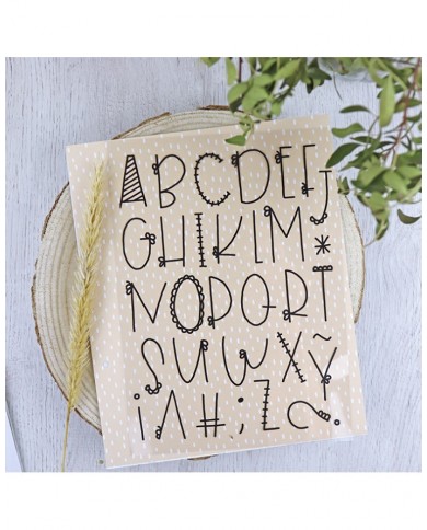 Sello ABC MAYUSCULAS ARI De Alúa Cid