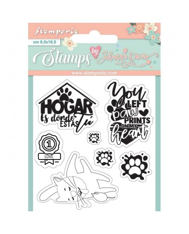 Sello HOGAR 10X15CM Circulo de Amor Johanna Rivero