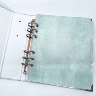 49 And Market Foundations Essentials Binder Color: Vintage Sky