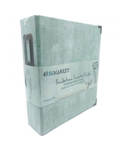 49 And Market Foundations Essentials Binder Color: Vintage Sky
