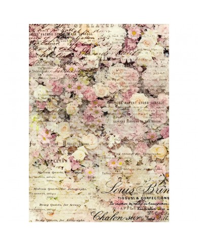 REDESIGN DECOR RICE PAPER – FLORAL & DREAM – 30x40 cmts